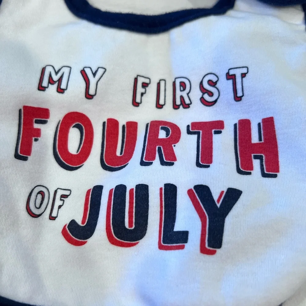 Bundle of 5 baby’s “ firsts” bibs